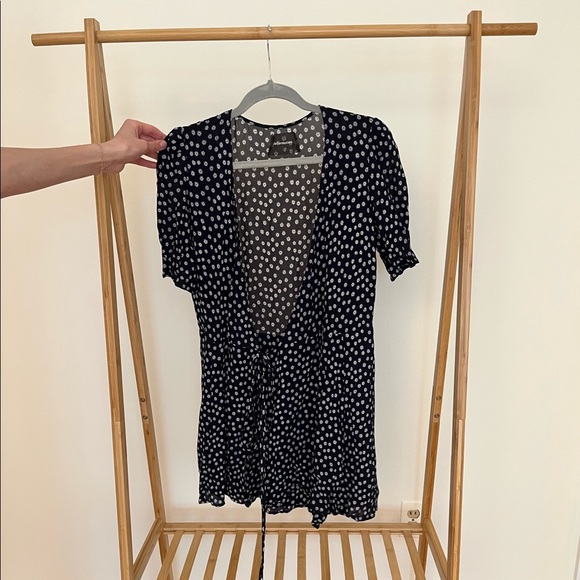 Reformation Lucky Wrap Dress - Picture 4 of 6